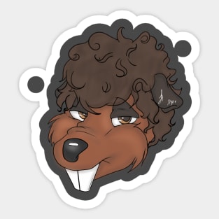 Original Beaver Sticker